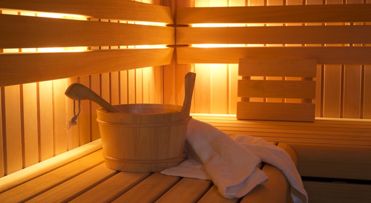 sauna les chalets du thorens